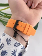 BLKT.X28 Ferro İç Fonksiyonları Silikon Kordon İç Fonksiyonları Aktif 30 Mt Suya Dayanıklı Kol Saat thumbnail 5