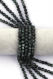 Serafinit ( Seraphinite ) Doğal Taş Dizi 6 mm Küre Kesim - 1