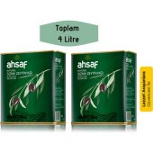 Ahsaf Natürel Sızma Zeytinyağı 2L-Teneke (2li Ekonomik Paket) - 1
