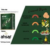 Ahsaf Natürel Sızma Zeytinyağı 2L-Teneke (2li Ekonomik Paket) - 3