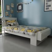 İdeal Karyola Tek Kişilik 90x190 Montessori Karyola U37-3 - 1
