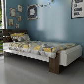 İdeal Karyola Tek Kişilik 90x190 Montessori Karyola U36-2 - 1