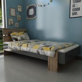 İdeal Karyola Tek Kişilik 90x190 Montessori Karyola U36-3 - 1