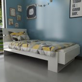 İdeal Karyola Tek Kişilik 90x190 Montessori Karyola U36-1 - 1