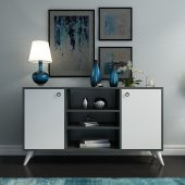 Berlin Konsol K3-5 ANTRASİT - BEYAZ - 1