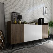 Rio Konsol K1-5 Ceviz Beyaz - 1