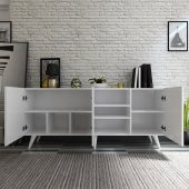 Tokyo Konsol K2-1 Beyaz Beyaz - 2