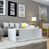 Harper Orta Sehpa - Beyaz thumbnail 1