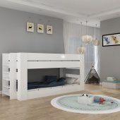 ANGEL Ranza R-202-0710 PARLAK Beyaz 90X190 YATAK UYUMLUDUR. - 1