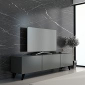 ESSEN TV ÜNİTESİ ANTRASİT RENK 140 cm - 1