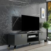 DEKORMİA OMAR MODERN GOLD TV ÜNİTESİ 150 CM - 1