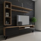 Trend Tv Ünitesi - x2038-2 Çırağan - koyu gri - 1