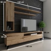 Festival Tv Ünitesi x220-6 Çırağan Renk thumbnail 2