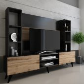 Zirve Tv Ünitesi x251-5 antrasit çırağan - 1