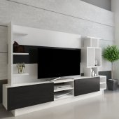 Sanat Tv Ünitesi x1013 BEYAZ TR ANTRASİT - 1
