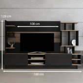 Sanat Tv Ünitesi TR ANTRASİT ÇIRAĞAN thumbnail 4