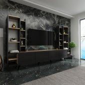 İdeal Tv Ünitesi X2030 TR Antrasit Çırağan thumbnail 1