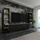 İdeal Tv Ünitesi X2031 TR Antrasit Çırağan thumbnail 1