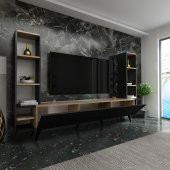 İdeal Tv Ünitesi X2031 TR Antrasit Çırağan thumbnail 2