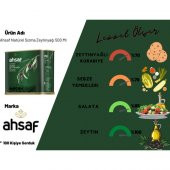 Ahsaf Natürel Sızma Zeytinyağı 500 ml -Teneke (3'lü Ekonomik Paket ) - 3