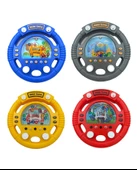 Oyuncak Suda Halka Geçirme Oyunu Su Atarisi Direksiyon Temalı 13x13cm. - 1