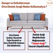 Sedef Lüks Mobilya Kanepe Sehpa Tv Ünitesi Koltuk Ayağı 12 Cm Ahşap Desenli Ceviz Baza Ayakları thumbnail 7