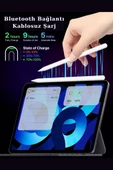 iPad Mini 6. Nesil 8.3 inç Uyumlu Kablosuz Şarj Olabilen Avuç İçi ve Eğim Özellikli Kalem - 3