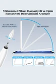 iPad Mini 6. Nesil 8.3 inç Uyumlu Kablosuz Şarj Olabilen Avuç İçi ve Eğim Özellikli Kalem - 6