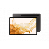 Samsung Galaxy Tab S8 Plus Wi-Fi SM-X800 128 GB 12.4" Tablet Koyu Gri (Samsung Türkiye Garantili) - 1