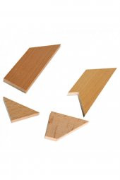 Tangram Montessori Eğitim Materyali 4 Parça 100 Şekil - - 3