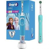 Oral-B Aile Paketi D16 Mavi + D100 Frozen Şarj Edilebilir Diş Fırçası - 1