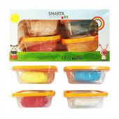 Smarta Kids Havayla Kuruyan Modelleme Hamuru 4lü Set 70 gr x 4 Renk - 2
