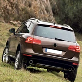 VW Touareg 2011-2014 Sol Dış Dikiz Ayna Camı Isıtmalı 7P6857521D - 2