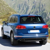 VW Touareg 2015-2018 Sol Dış Dikiz Ayna Camı Isıtmalı 7P6857521D thumbnail 2