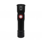 Panther USB Şarjlı Metal Zoomlu El Feneri PT-4060 - 2