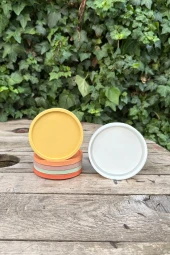 Dairesel Şekilli Tepsi Kalıbı (110mm çap x10mm kalınlık) (Silikon) ( 1 Adet ) thumbnail 4