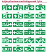 Arsel Sfs SFS24-3-L Acil Çıkış Yönlendirme Armatürü Sürekli ve Kesintide 180 Dak. Yanan 10xF LED - 4