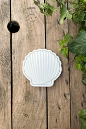 Deniz Kabuğu Şekilli Tepsi Kalıbı (124mmx119mmx8mm) (Silikon) ( 1 Adet ) thumbnail 6