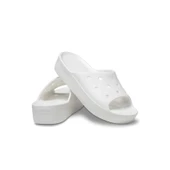 Crocs Classic Platform Slide Kadın Terlik Beyaz 208180-100 - 7