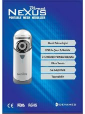 Direct Nexus Portable Mesh Şarj Edilebilir Nebulizatör - 3