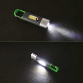 Panther Anahtarlık Klipsli LED El Feneri USB Şarjlı PT-926 - 3