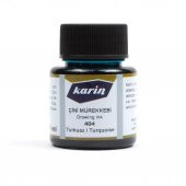 Karin Çini Mürekkebi 45ml 404 Turkuaz - 1