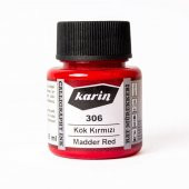 Karin Hat Mürekkebi 45ml Kök Kırmızı 306 - 1