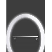 Dokunmatik Led Işıklı Usb Li Yuvarlak Masa Üstü Makyaj Aynası Makyaj Aynası Ledli AA110 - 7