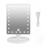 Dokunmatik Led Işıklı Usb Li Masa Üstü Makyaj Aynası Ledli AA111 (MRR-03) - 2