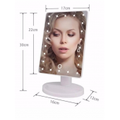 Dokunmatik Led Işıklı Usb Li Masa Üstü Makyaj Aynası Ledli AA111 (MRR-03) - 4