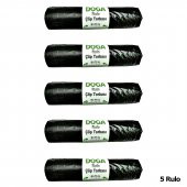 Ecoplast Battal Boy Siyah Çöp Torbası Poşeti - 300 Gr. - 75 x 90 Cm / 10 Adetlik 5 Rulo - 2
