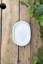 Elips Şekilli Tepsi Kalıbı (105mmx150mmx17mm) (Silikon) ( 1 Adet ) - 4