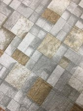 Renkli Duvarlar 70x38cm (0,26m2) Ofis Salon Oda Antre Mutfak 3D Kendinden Yapışkanlı Duvar Kağıdı Paneli NW130 - 1