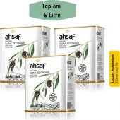 Ahsaf Soğuk Sıkım Natürel Sızma Zeytinyağı 2L-Teneke ( 3'lü Ekonomik Paket ) - 1